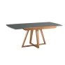 Mesa Elástica Ajustável Ella em Freijó C/Vidro 1,92cm- J.Marcon M2018- Padrão Site- Decor Lumen