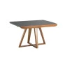 Mesa Elástica Ajustável Ella em Freijó C/Vidro 1,92cm- J.Marcon M2018-Padrão Site-decor Lumen 