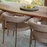 Cadeira Curva Taupe 70cm- Linee MovéisAmbiente-decor lumen