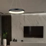 Pendente Preto LED 4000k 40W 60CM-Nitrolux-Padrão ambientação-Decor lumen 