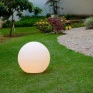 Balizador Esfera Externo G Ø60cm Branco 3XE27 - Usare