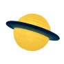 Luminaria de Mesa Saturno Azul