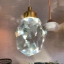Luminária Pendente Metal e Cristal com LED Integrado 5W 3500K - Ambientada 2