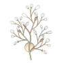 Arandela Dourada Linha Branch 3xG9 Alumínio e Cristais - DNA Lustres - BRANCH-ARA50 - Capa - Decor Lumen
