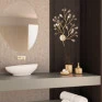 Arandela Dourada Linha Branch 3xG9 Alumínio e Cristais - DNA Lustres - BRANCH-ARA50 - Ambioentação - decor Lumen