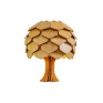 Abajur Baobá de Madeira - Estilo Natural e Elegância |Decor Lumen