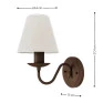 Arandela Belga  - Dimensões- Decor Lumen