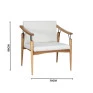 Poltrona Torres MAD Eucalipto 80cm- Nacional Decorações -Padrão Medidas Site-decor Lumen 