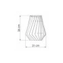 Pendente Catavento Attimo -Decor Lumen
