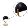 Abajur Branco e Preto Mármore e Metal 1xE27 Linha Chappie Coleção Transformar - Bella CHA1AB01BR031 - Detalhes - Decor Lumen
