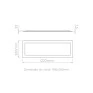 Painel de Embutir Branco Evo Stella 