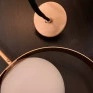 Pendente esfera e argola