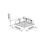 Embutido Pro Flat IN65042 – MR16 - 170x170x85 – Bivolt 127V/220V - Newline