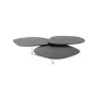 Mesa de centro Drie Preto Fosco em Aço- Artefama/moora -Padrão Site -Decor Lumen 