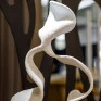 Escultura de Mesa Série Ciclus - Base Preta 80x20x20 - Decor Lumen 314