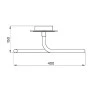 Plafon Fita - Dimensões - Decor Lumen