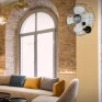 entilador de Parede Delta Premiun em Aço Preto 4 hélices- Venti Delta-Padrão Ambientação site-Decor Lumen 