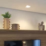Spot de Embutir Recuado aplicado no ambiente
