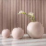 Cachepot de Cimento Médio Rosa - Decor Lumen