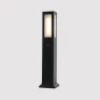 Poste Balizador Alumínio Preto Amb - Decor Lumen