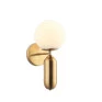 Arandela Bronze/Branco Metal e Vidro Linha Cuíca 1xE27 - Bella HL016 - Capa - Decor Lumen
