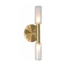Arandela Dourado/Branco Metal e Vidro 2xG9 Linha Caiena - Bella HP003 - Capa - Decor Lumen