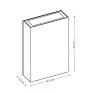 Arandela LED 3000K 4W Bivolt Linha Sonne - Evoled - Detalhes - Decor Lumen