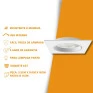 Medidas Spot de Embutir Face Plana Orientável 1x PAR30 - Interlight IL0159