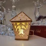 Casa De Madeira Luminosa Led-Ambientação- Decor Lumen 