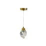Luminária Pendente Metal e Cristal com LED Integrado 5W 3500K - Capa