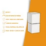 Arandela Tóquio Branca- Informações técnicas Decor Lumen 