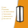 Arandela Moscou Branca 22cm 1E27 - Acend 00928- INFORMAÇÕES TÉCNICAS- DECOR LUMEN 