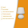 Abajur Micro Lampe Usare Informações-Decco Lumen