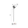 Espeto Finco Preto para Jardim Led 6W - Dim