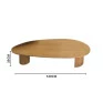 Mesa de Centro Jabuti Média em MDF Damasco 120cm-Corbelli 6278-Padãro Medidas site -Decor Lumen 