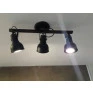 Trilho Fixo Spot C/ Canopla Alumínio na sala
