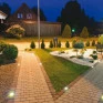 mini balizador para jardim
