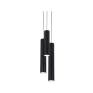 Pendente Orion Nano Tubo Preto 30cm - conj