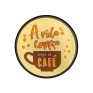 Luminária Decorativa de Parede Sign Coffee Café - Usare