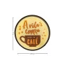 Luminária Decorativa de Parede Sign Coffee Café - Padrão medidas-Site Decor Lumen 