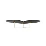 Mesa de centro Drie Preto Fosco em Aço- Artefama/moora -Padrão Site -Decor Lumen 