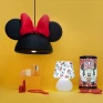 Luminária Pendente Orelha Minnie Preto 1xE27