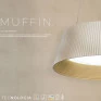 Pendente Muffin Smart Ø45cm com LED 18W 3000K~6000K – Controle por App e Remoto - StudioLuce