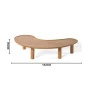 Mesa de centro Orla MAD MDF Lâminado Damasco- Corbelli 8.562.100 -Padrão Medidas Site_Decor Lumen 