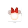 Medidas Luminária de Teto Pendente Minnie Branco 