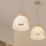 Pendente LED Nova Vidro Opalino - Ambiente - Decor Lumen