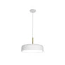 Pendente Branco e Cobre 4xE27 Ø40CM - Usina 16227/40-BT/CB-V