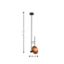 Pendente DOT Imbuia - Dimensões - Decor Lumen