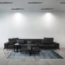 Plafon FIT LED Preto 24W 3000K 86cm- New Line 631LED3PT-Ambientação-Decor Lumen 