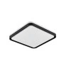 Plafon LED Quadrado Preto e Branco Ø53cm 48W Hevvy LY- 8809 - Capa